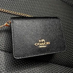 Coach card purse